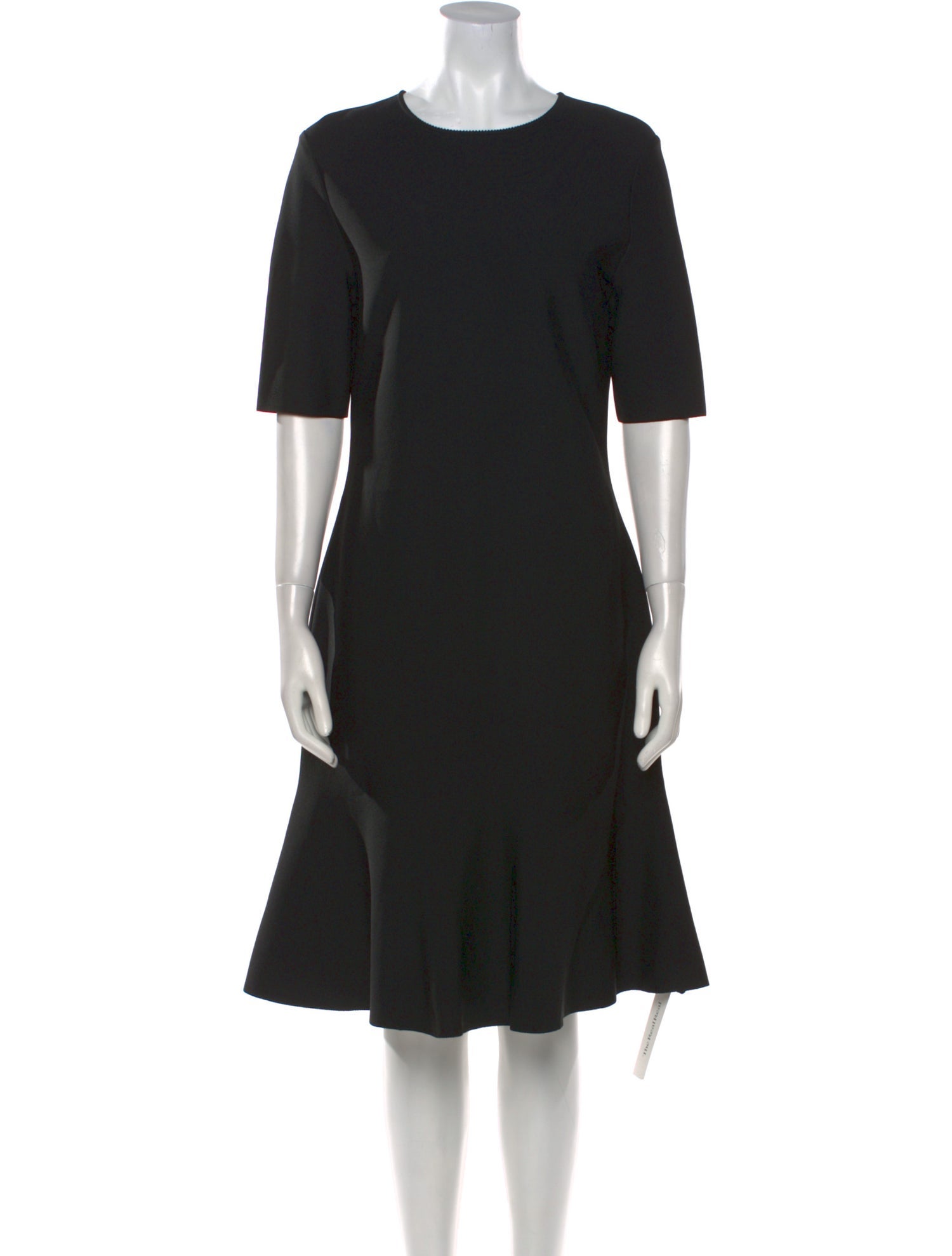 St. John Crew Neck Midi Length Dress w/ Tags