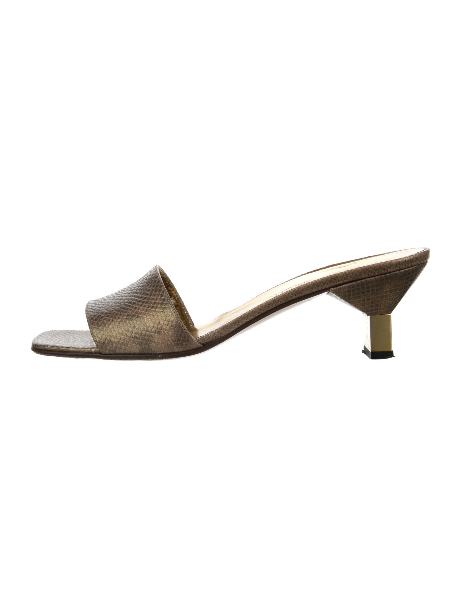 St. John Leather Slides