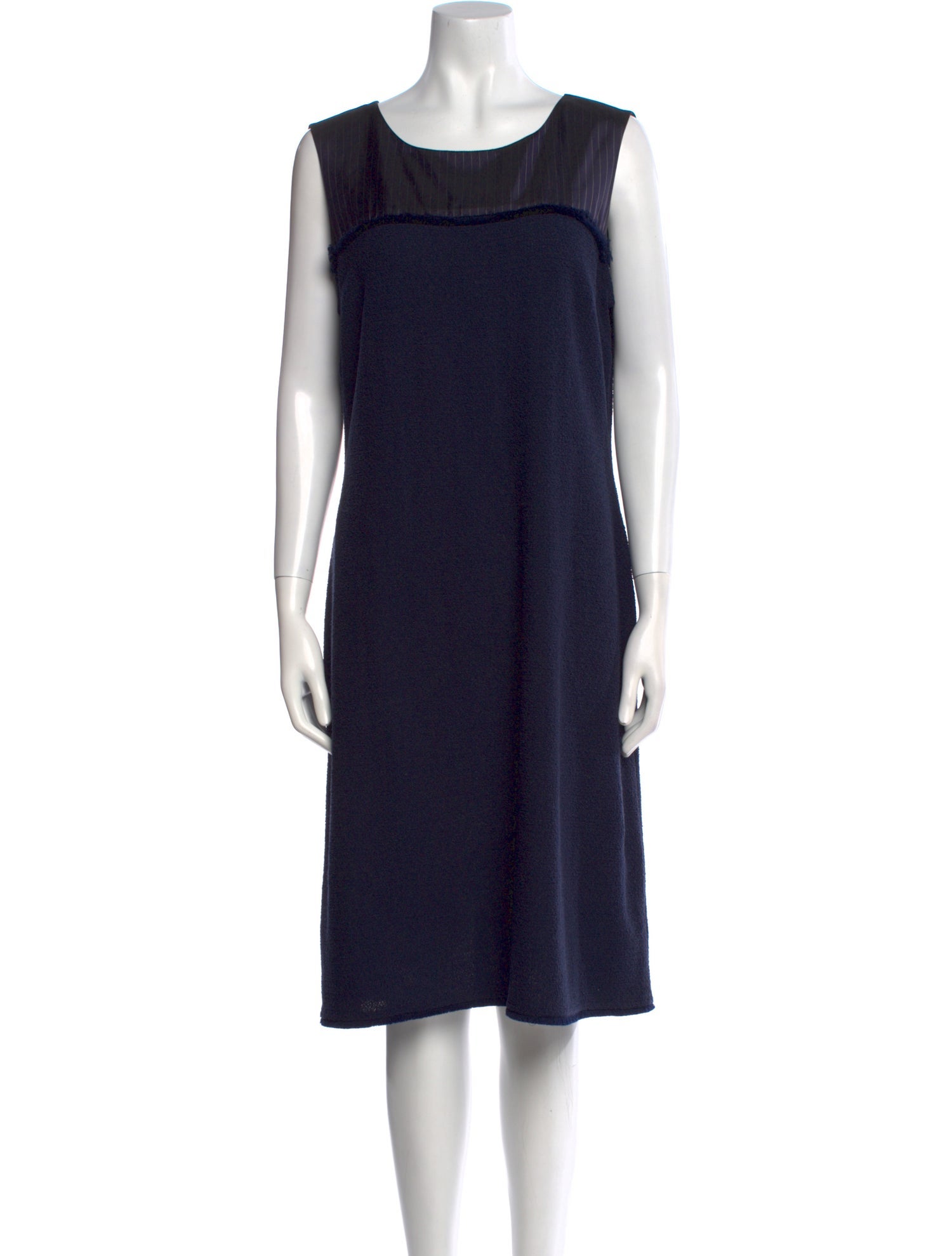 St. John Wool Knee-Length Dress