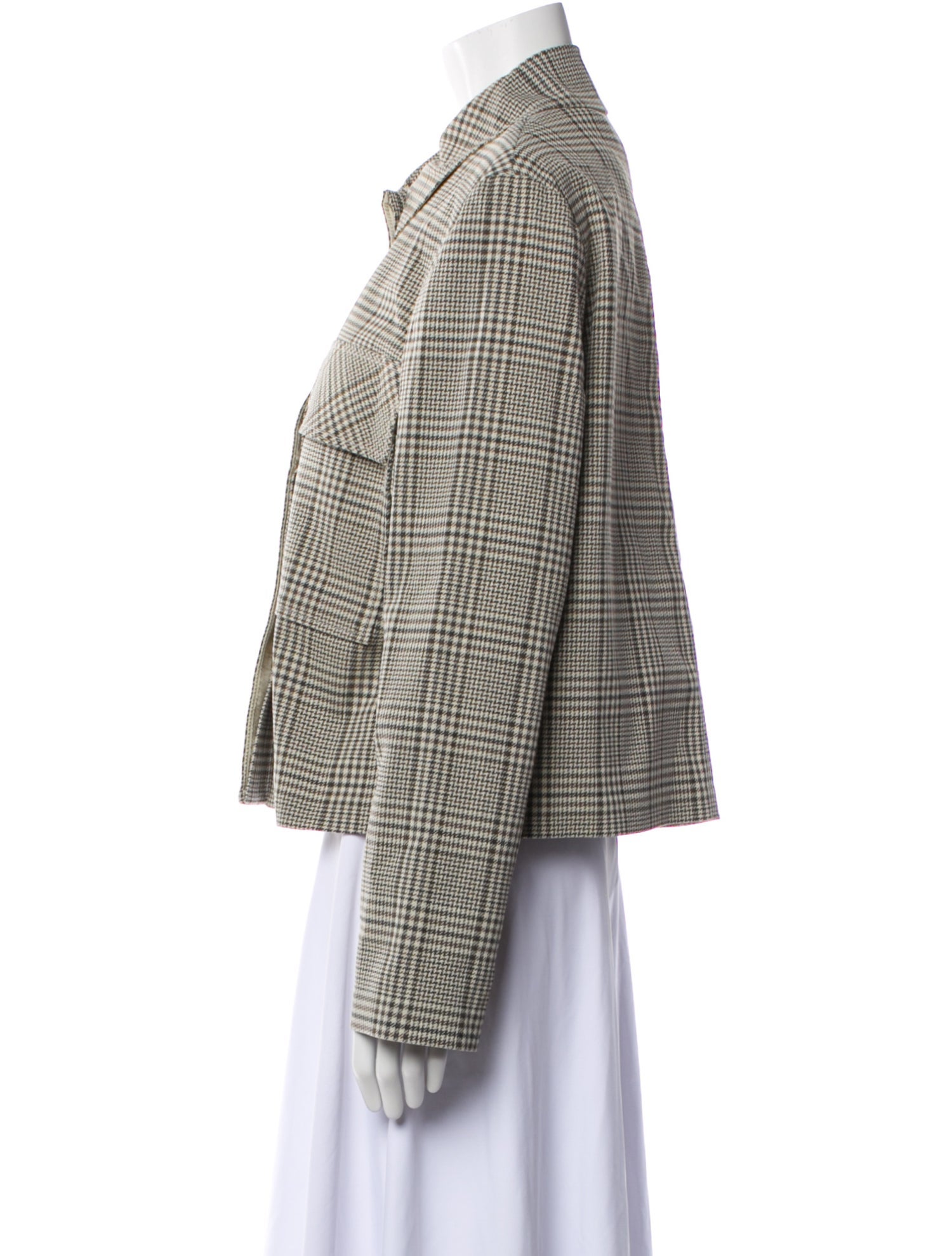 （送料込）Alice+Oliviaフェイクファーテクスチャードジャケット Alice + Olivia Fawn Fringe Jacket - Blue Jackets, Clothing