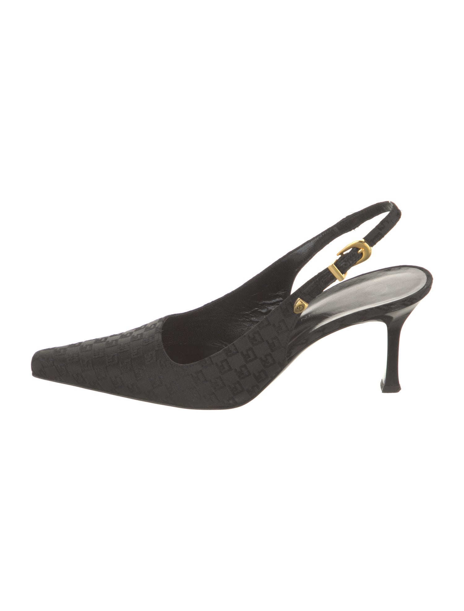 St. John Printed Slingback Pumps