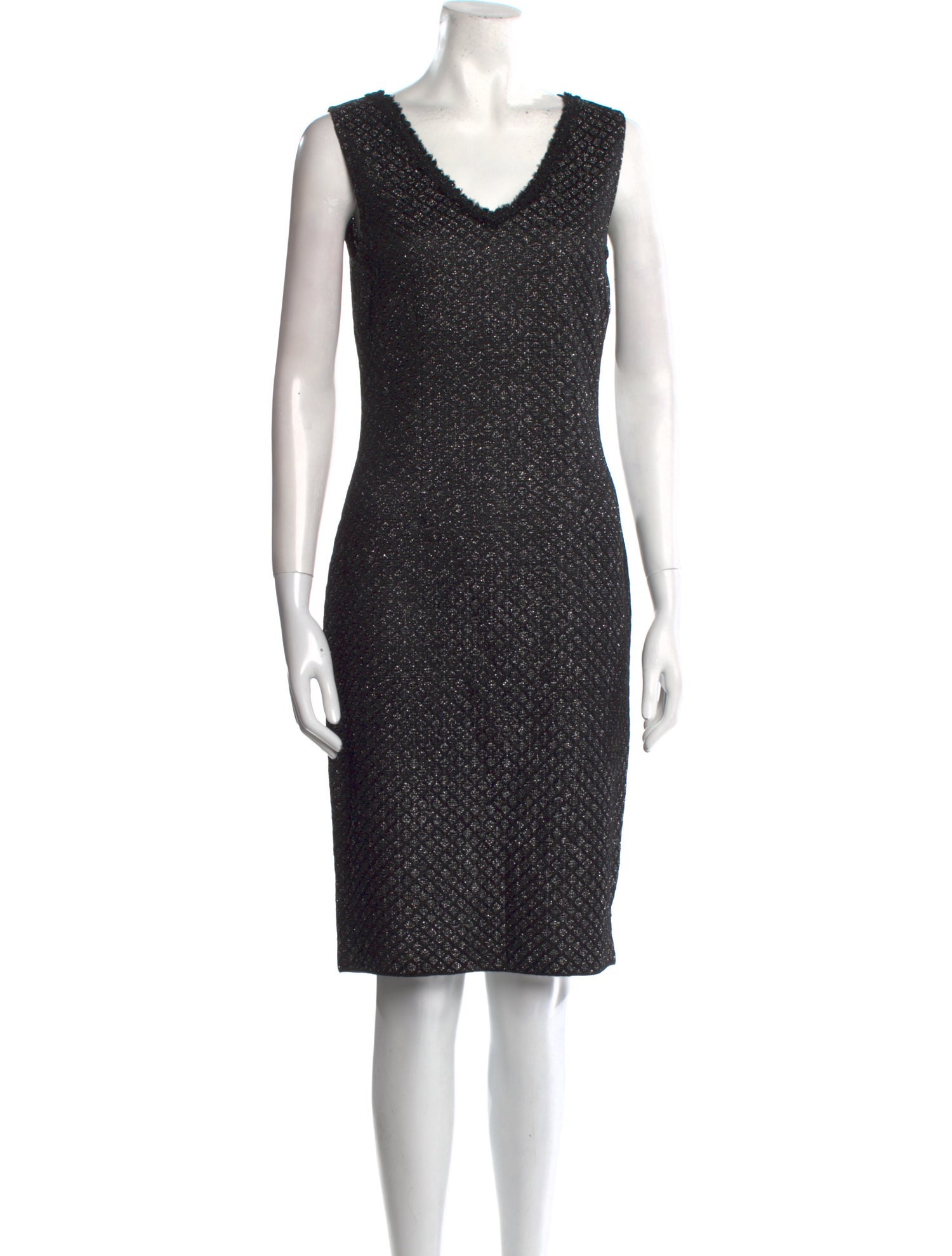 St. John Patterned Knee-Length Dress