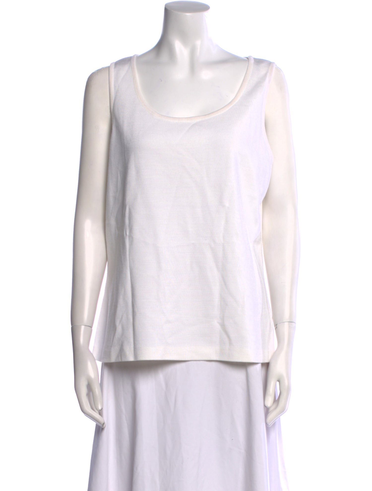 St. John Scoop Neck Sleeveless Top w/ Tags