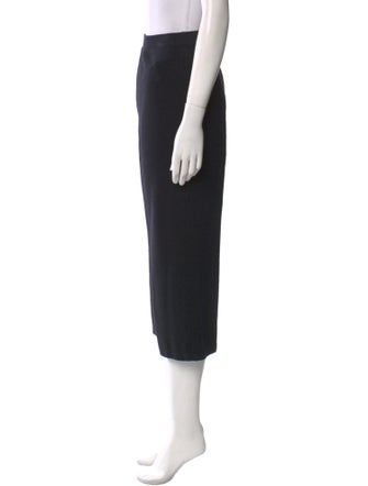 St. John Wool Wide Leg Pants