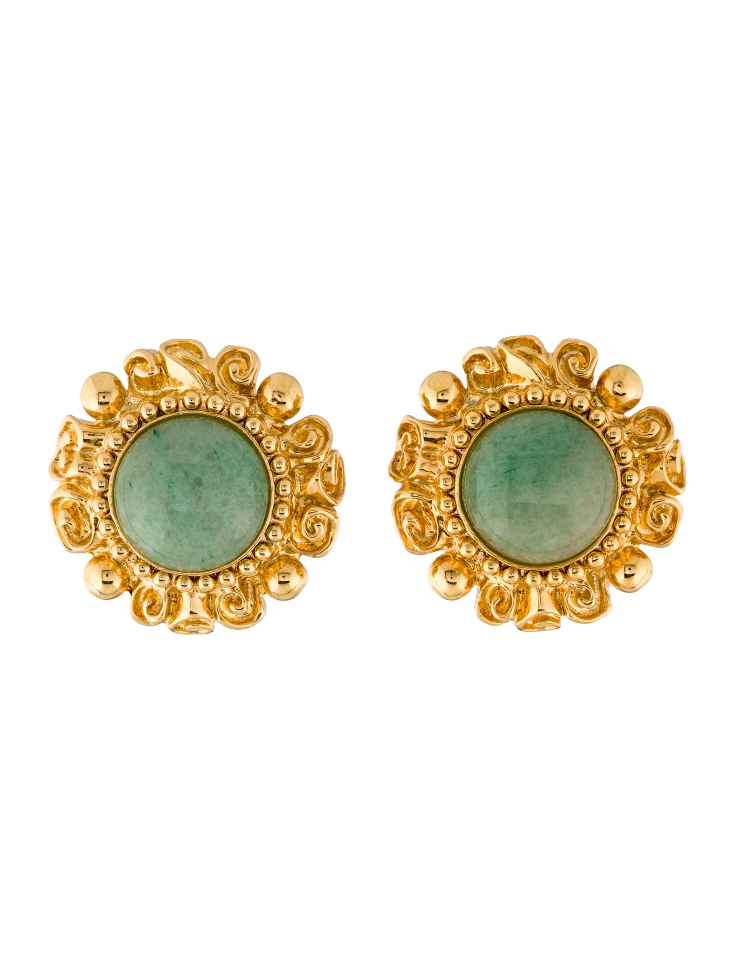 St. John Vintage Clip-On Earrings