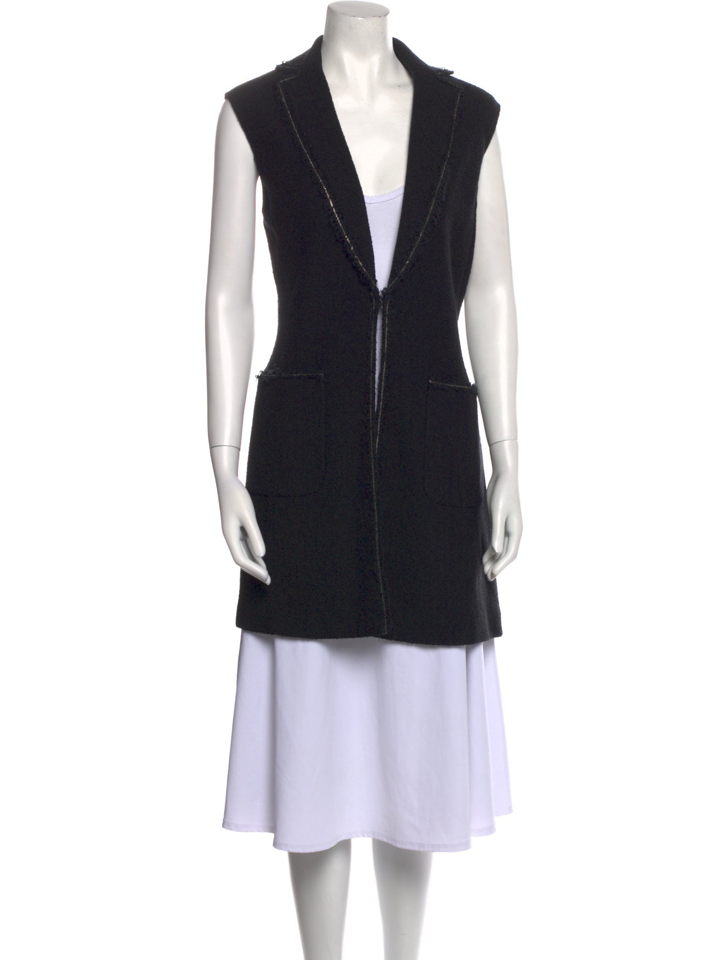 St. John Wool V-Neck Sweater