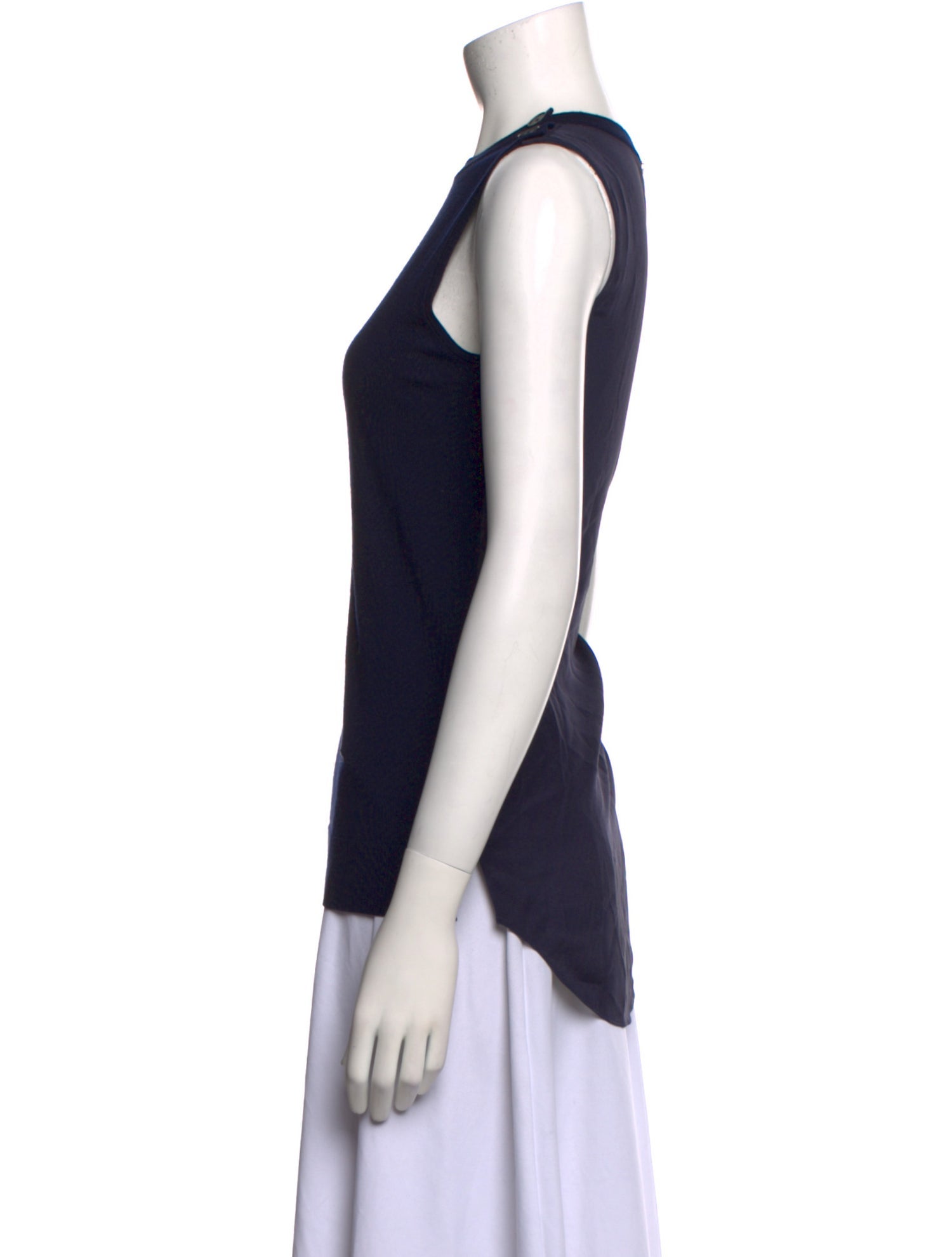 St. John Wool Crew Neck Top