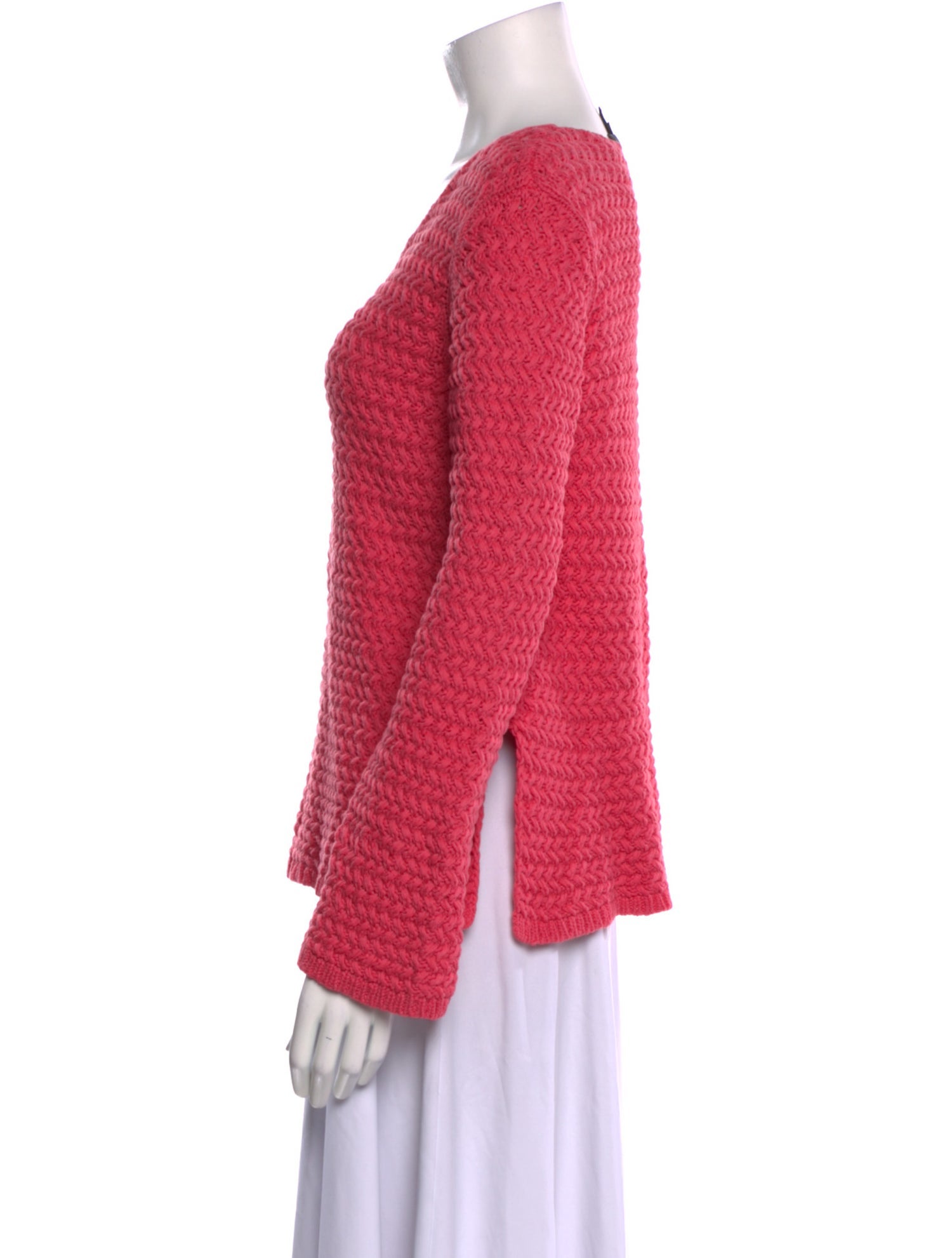 St. John V-Neck Long Sleeve Top