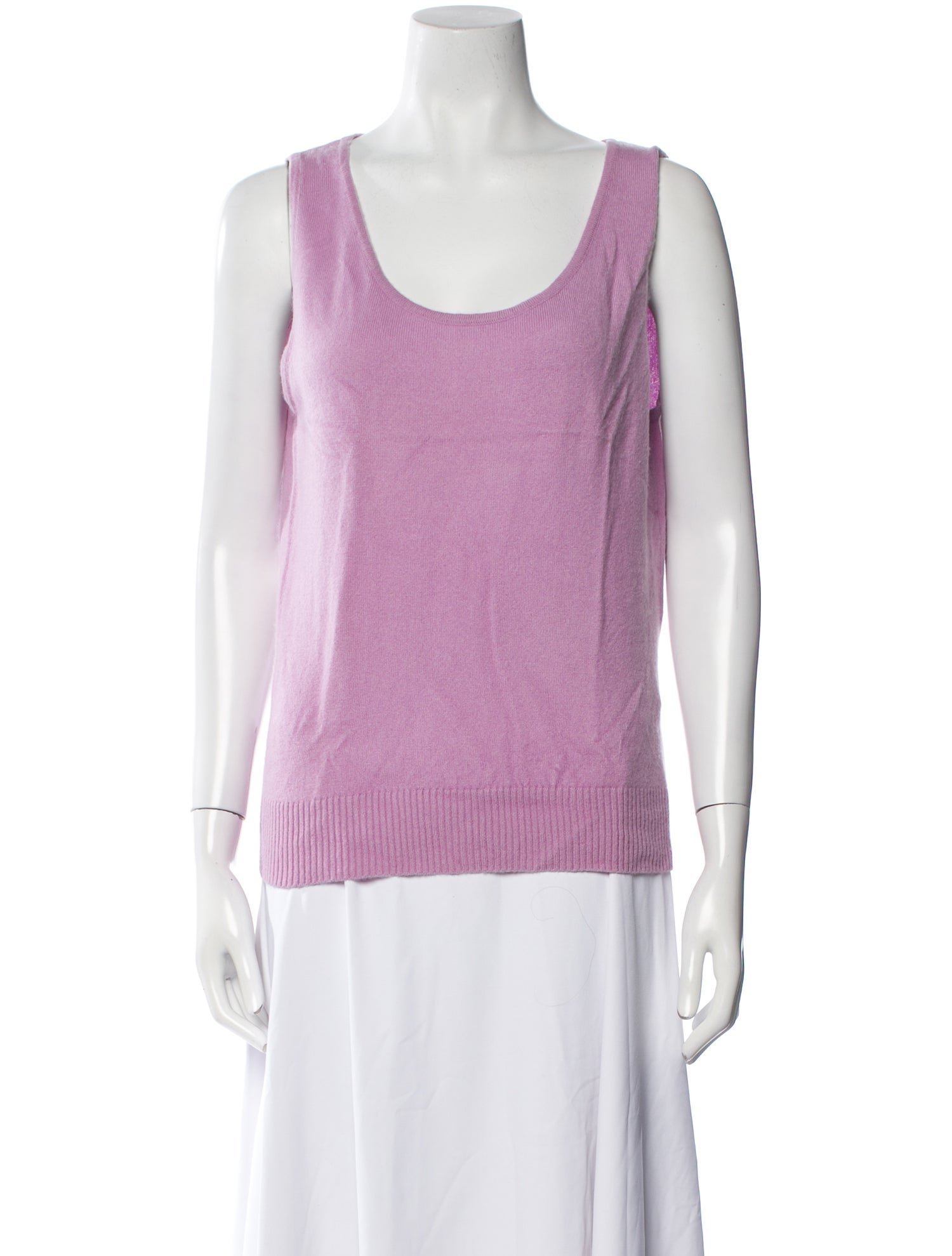 St. John Cashmere Scoop Neck Sweater