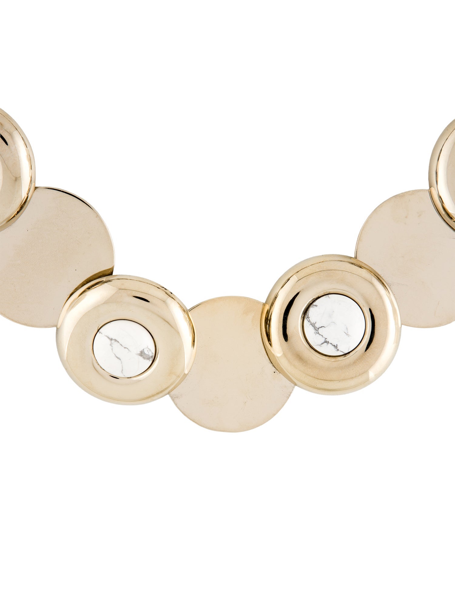 St. John Enamel Disc Necklace