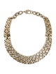 St. John Textured Collar Link Necklace