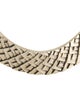 St. John Textured Collar Link Necklace