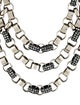 St. John Crystal Bib Multilink Collar Necklace