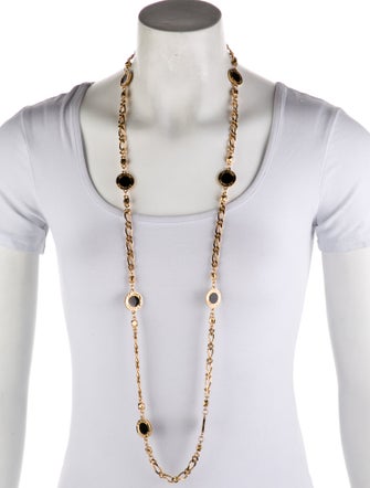 St. John Resin Chain Necklace