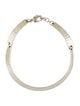 St. John Hammered Link Collar Necklace