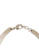 St. John Hammered Link Collar Necklace