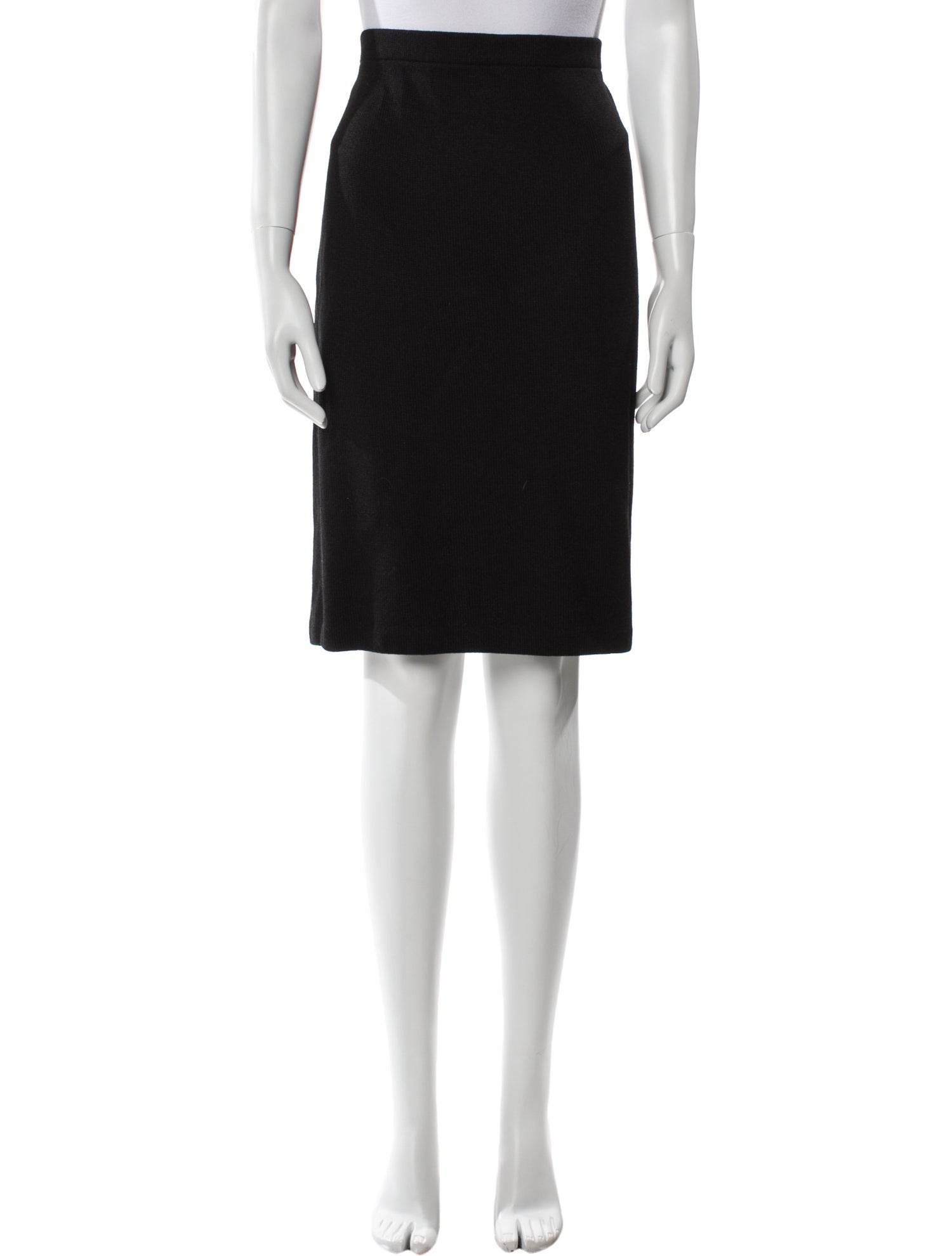 St. John Wool Knee-Length Skirt