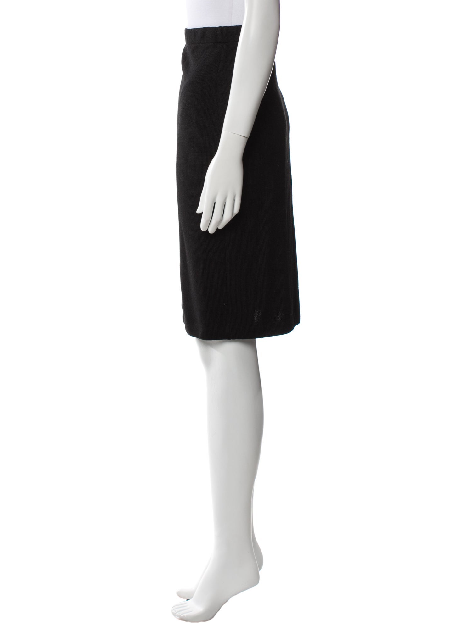 St. John Wool Knee-Length Skirt