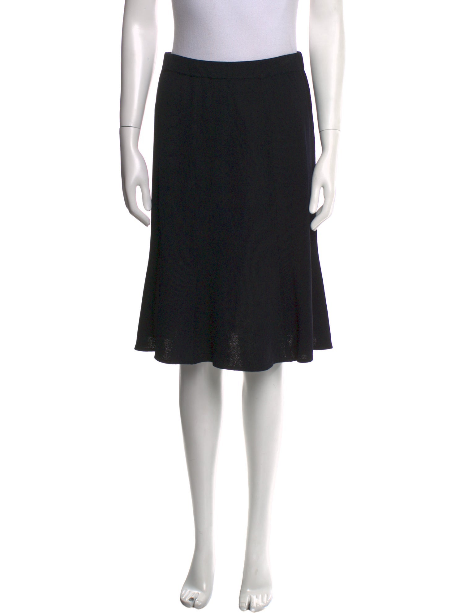 St. John Wool Knee-Length Skirt