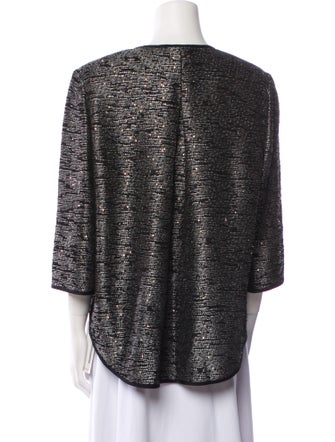 St. John Tweed Pattern Evening Jacket