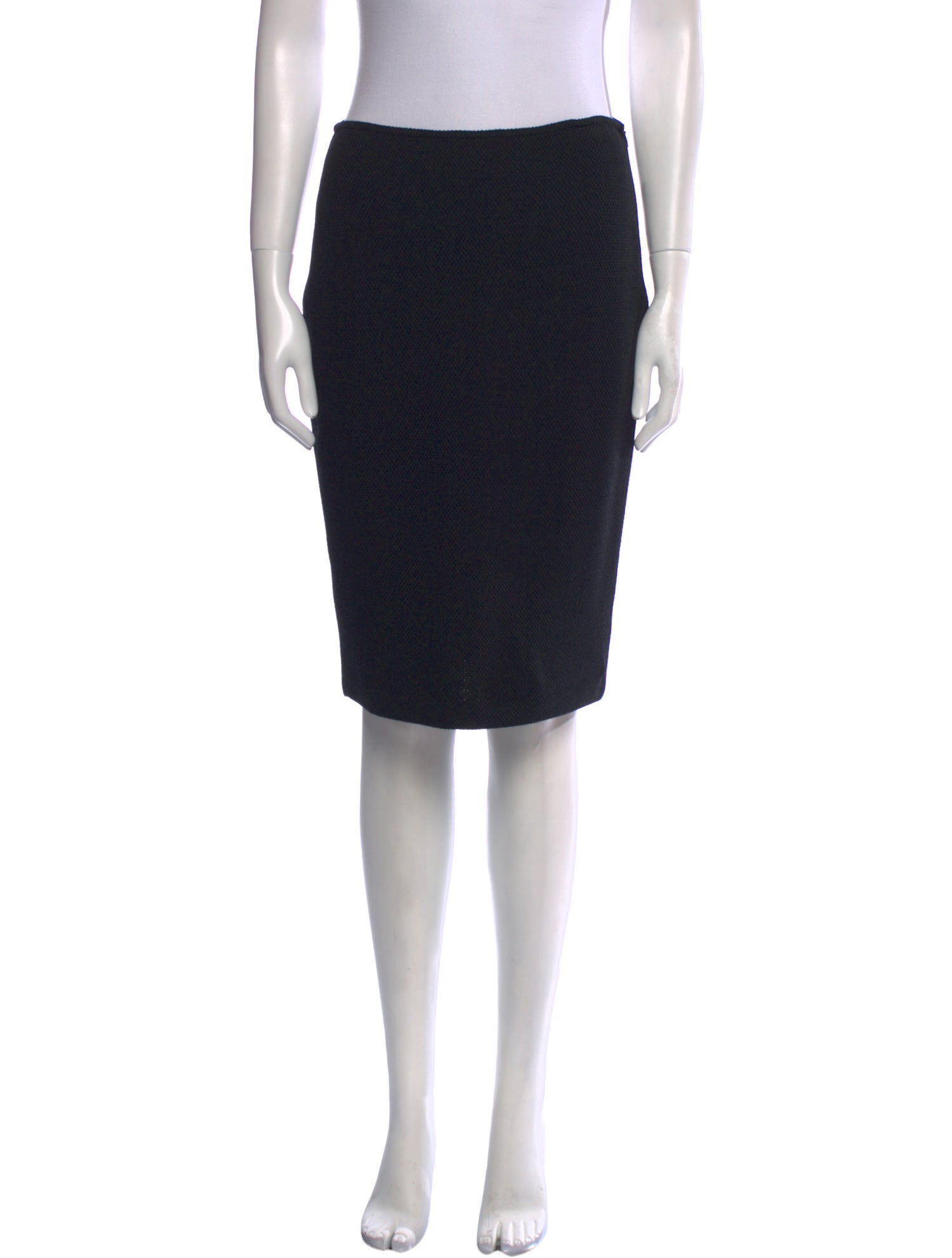 St. John Wool Knee-Length Skirt