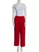 St. John Cashmere Pleated Accents Pant Set