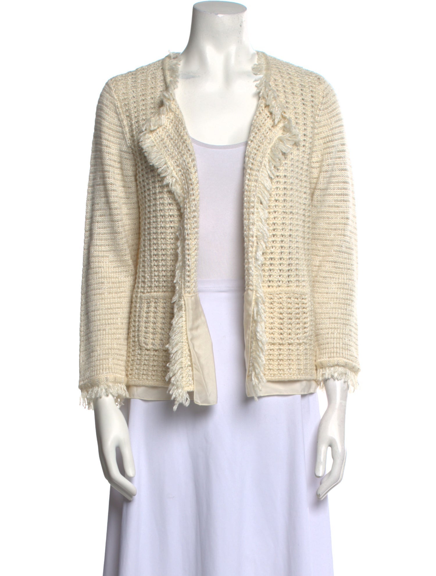 St. John Open Front Sweater