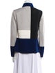 St. John Colorblock Pattern Jacket