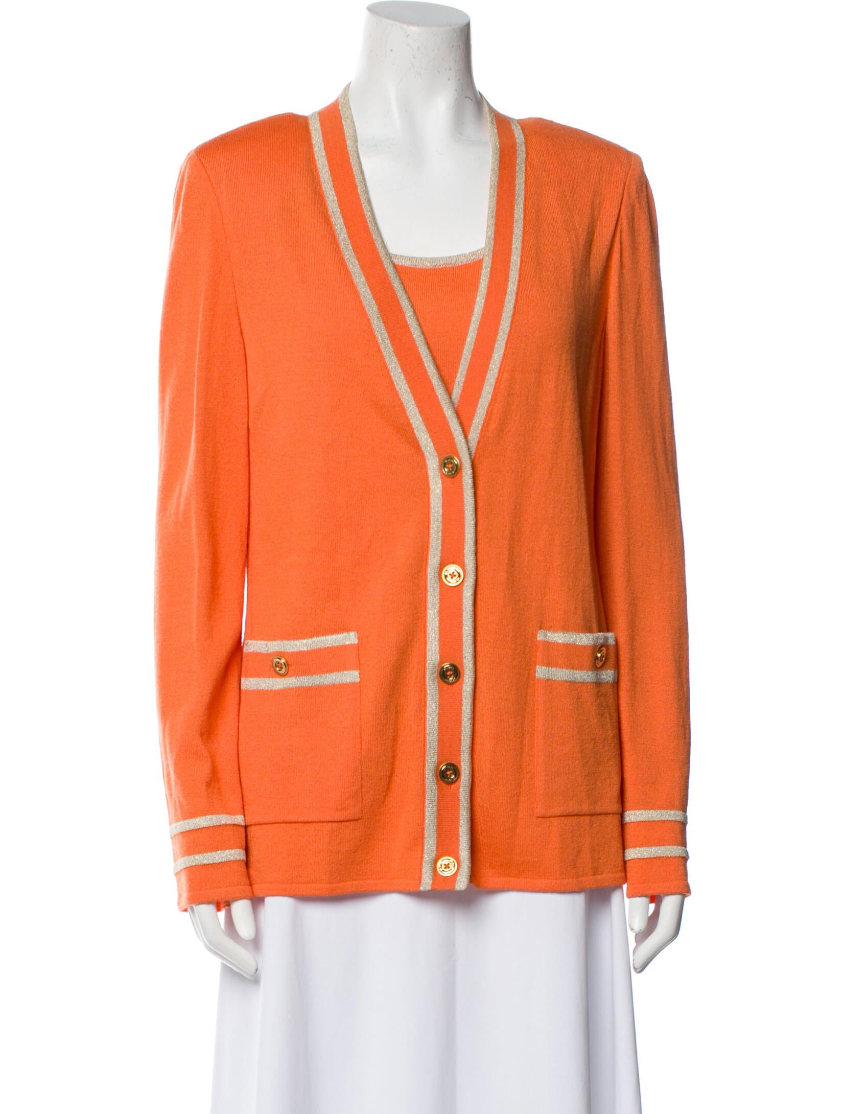 St. John Wool Striped Set