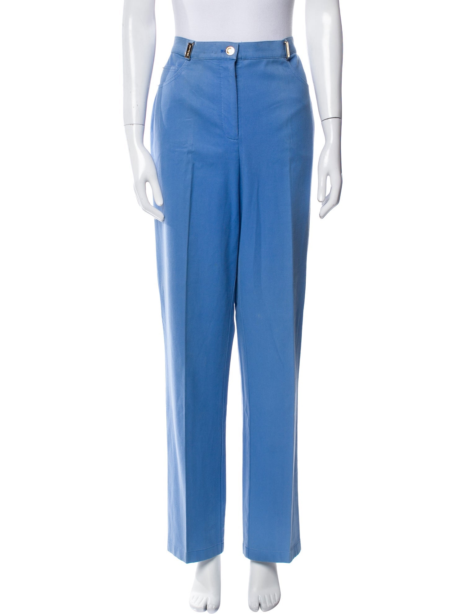 St. John High-Rise Straight Leg Jeans