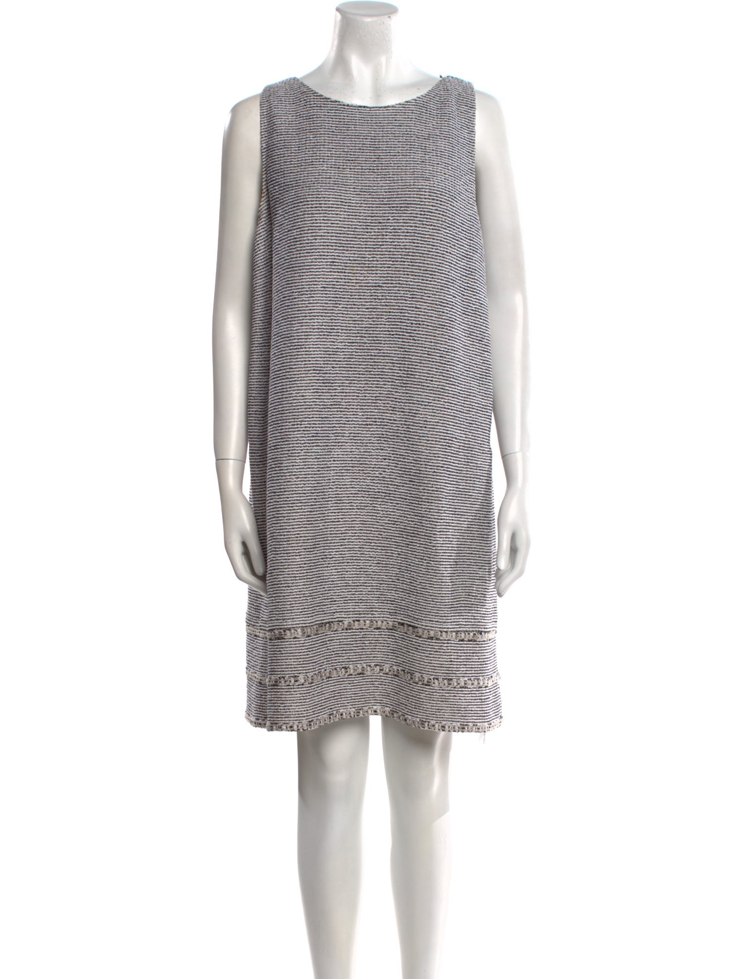 St. John Striped Mini Dress