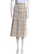 St. John Wool Midi Length Skirt