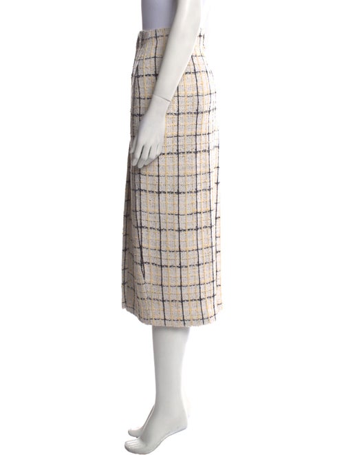 St. John Wool Midi Length Skirt