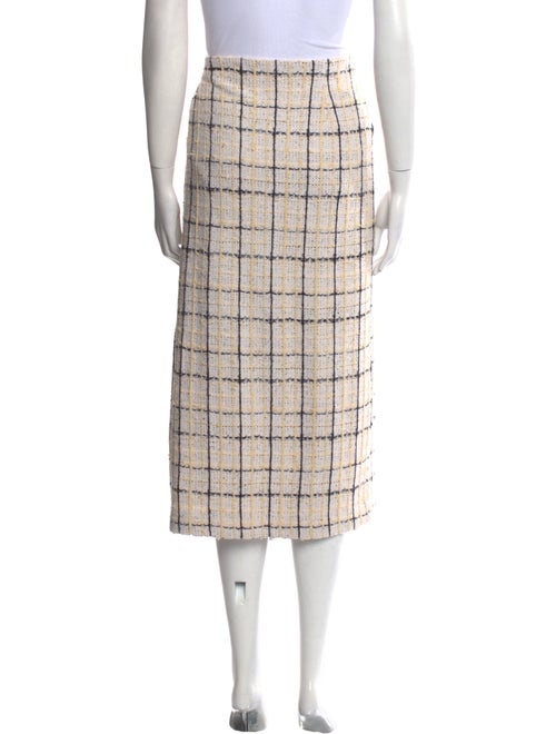 St. John Wool Midi Length Skirt