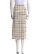 St. John Wool Midi Length Skirt