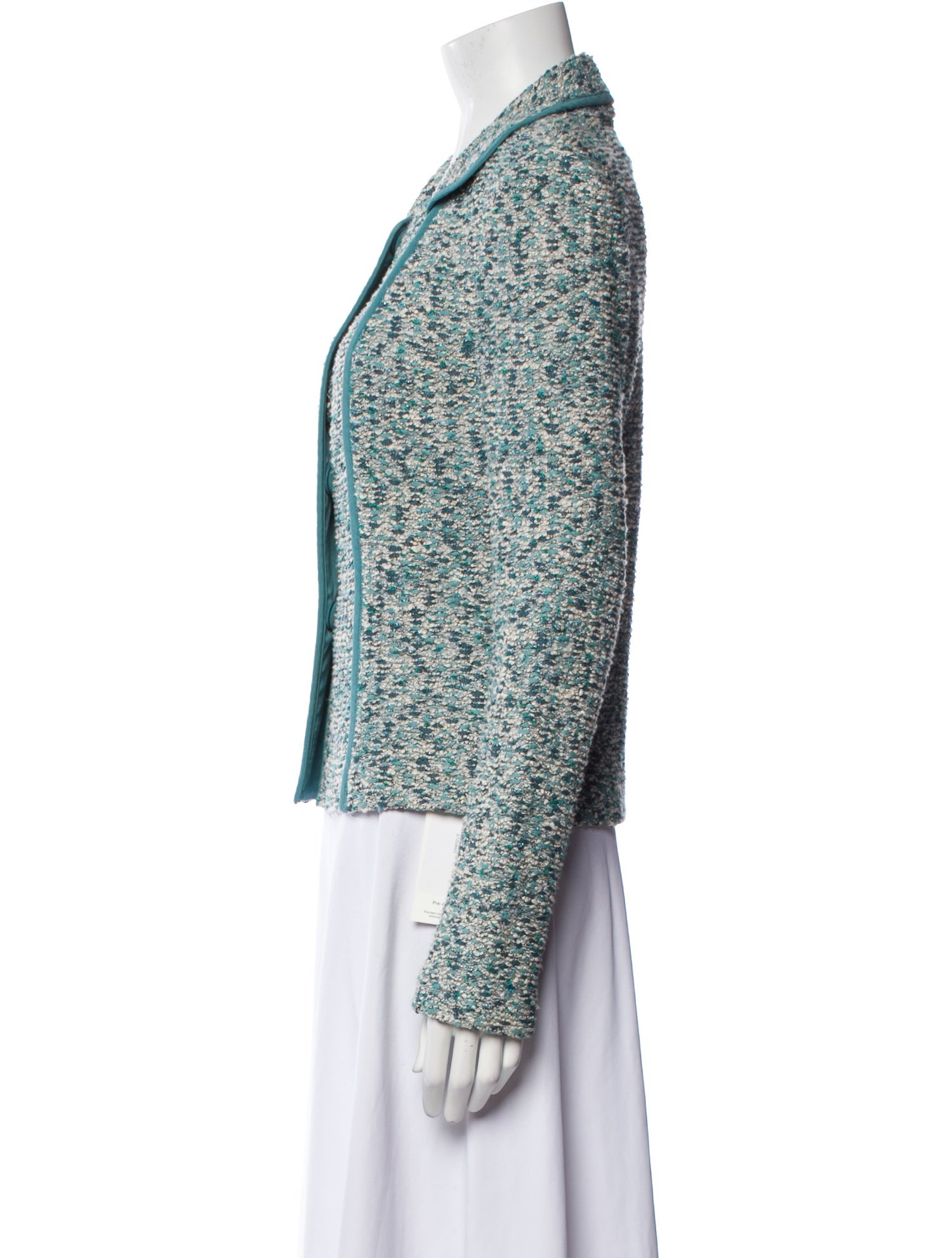 St. John Tweed Pattern Jacket