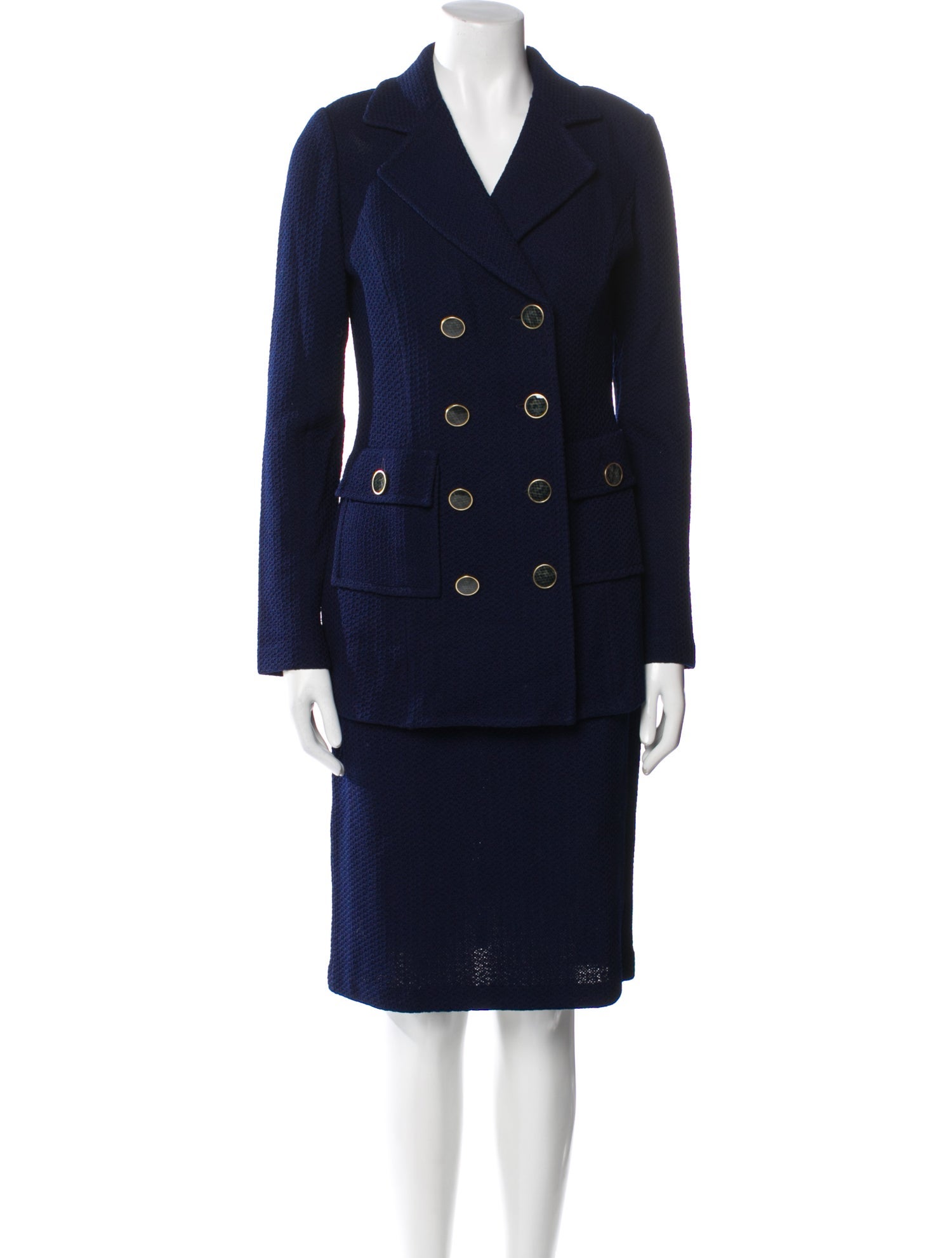 St. John Silk Skirt Set