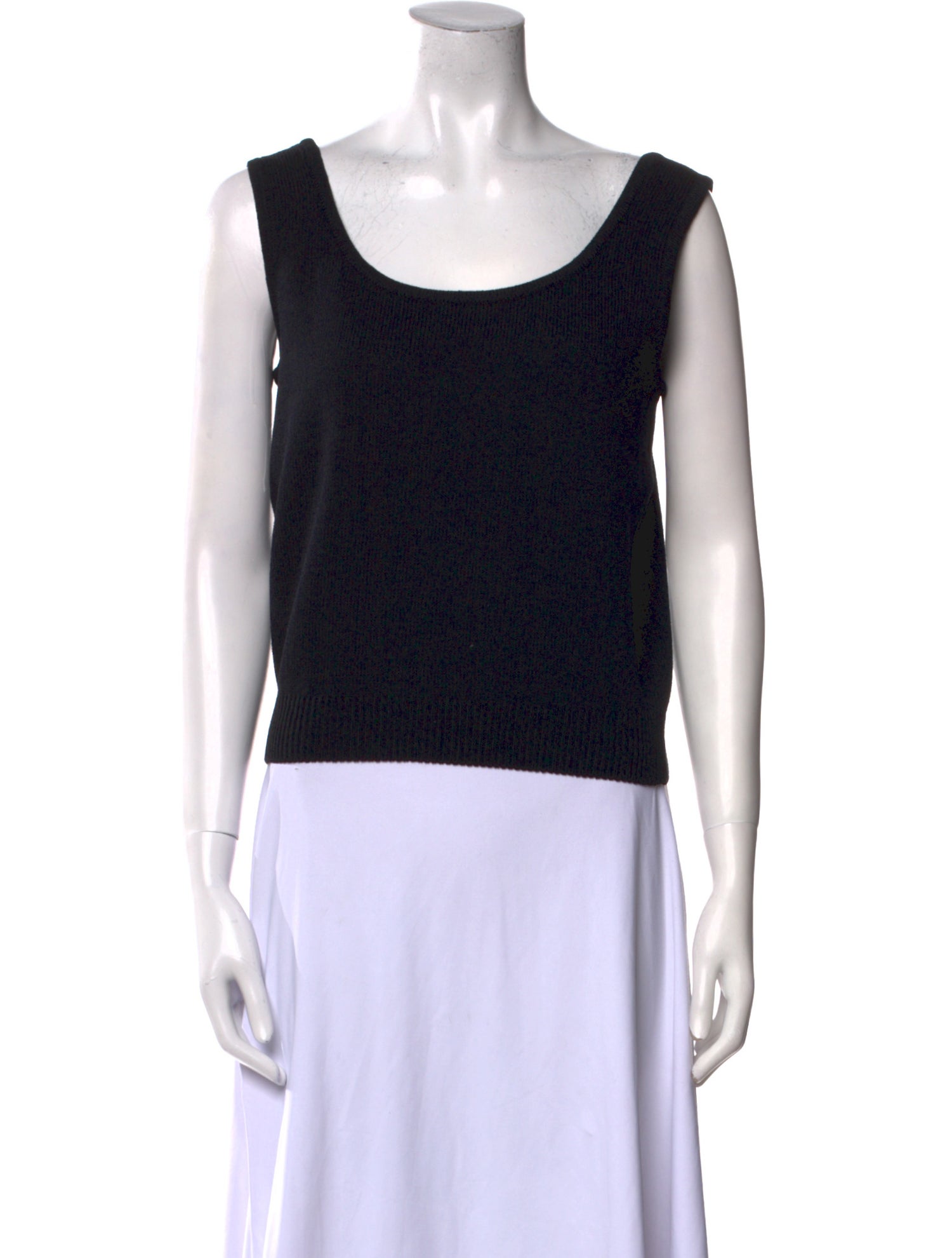 St. John Scoop Neck Sweater