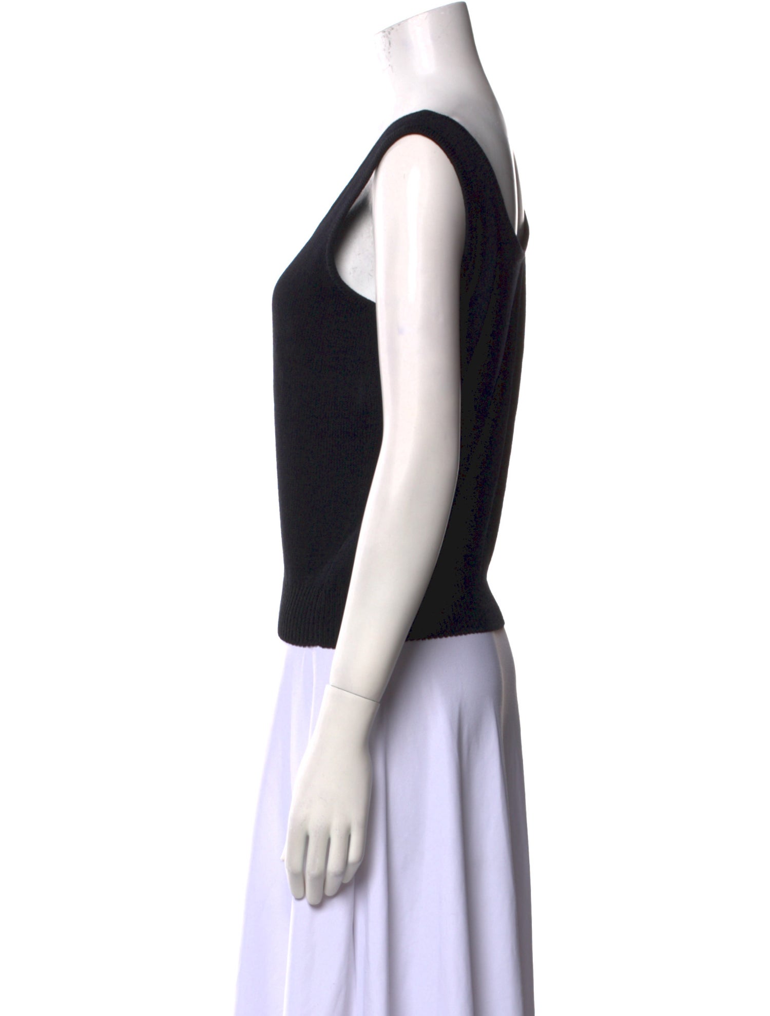 St. John Scoop Neck Sweater