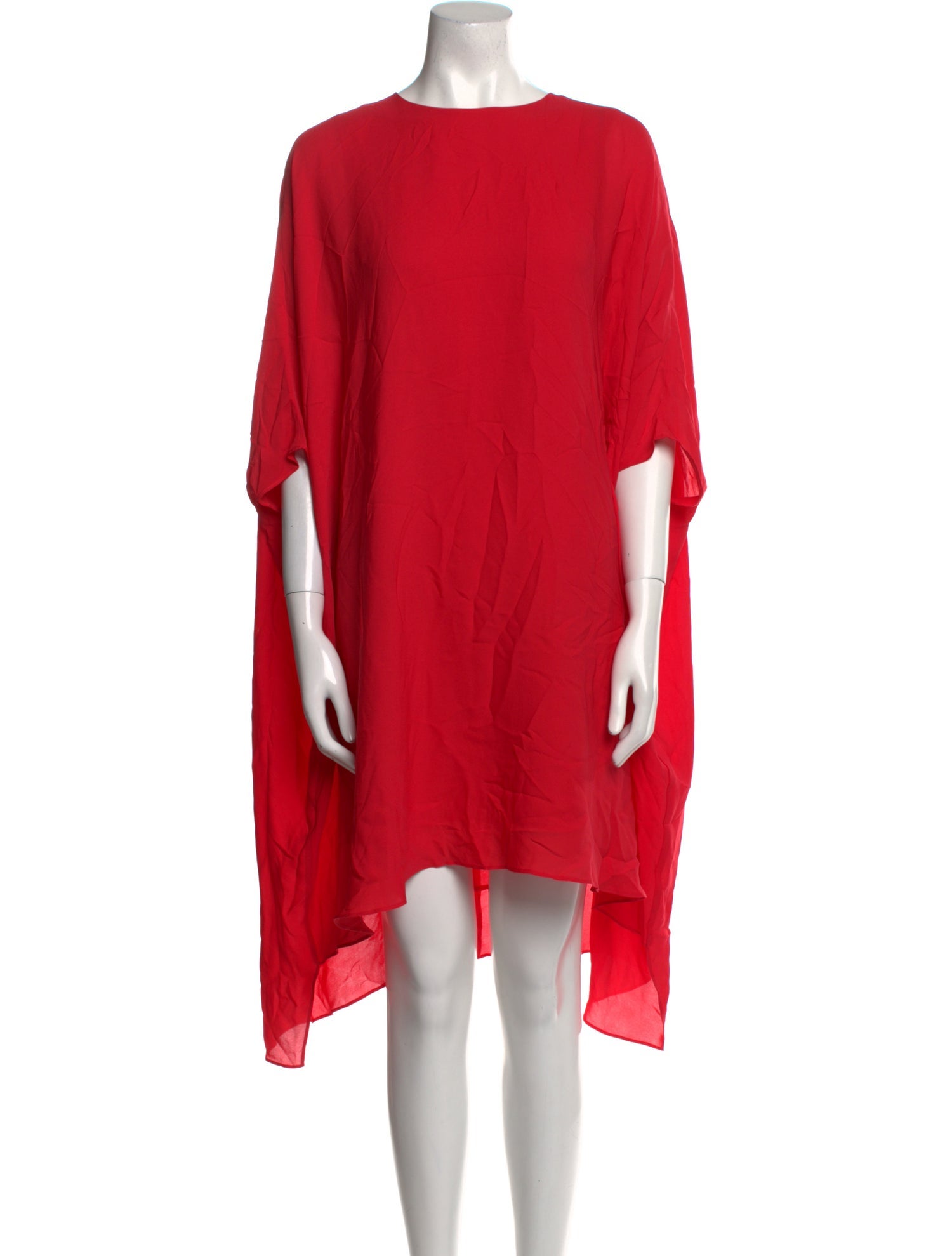 St. John Silk Knee-Length Dress