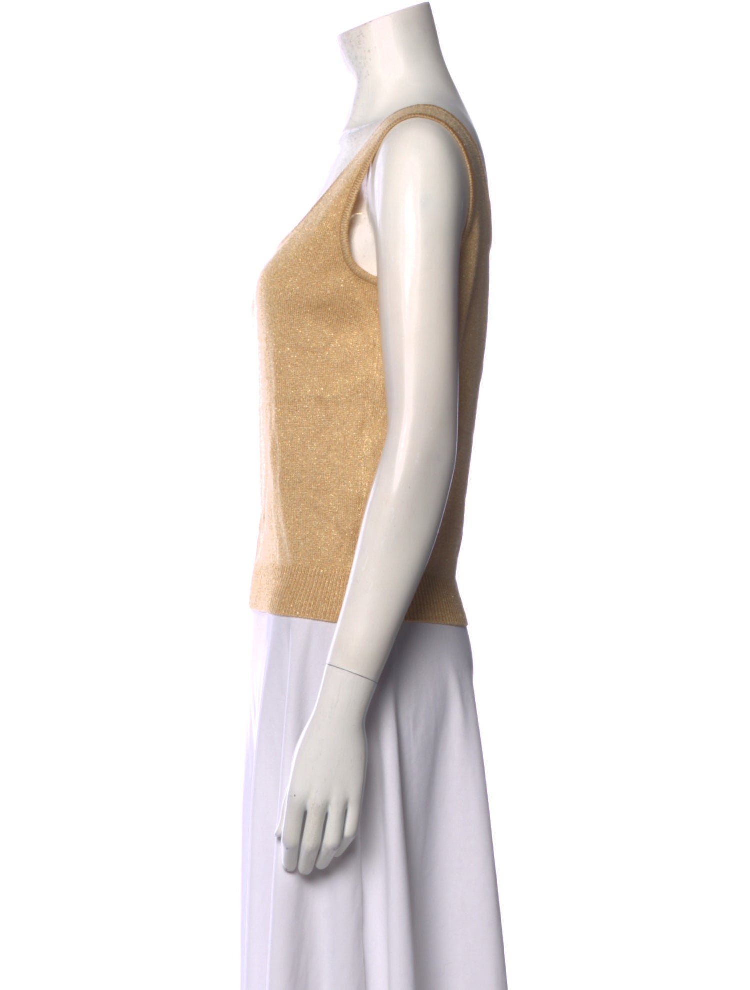 St. John Wool Scoop Neck Sweater