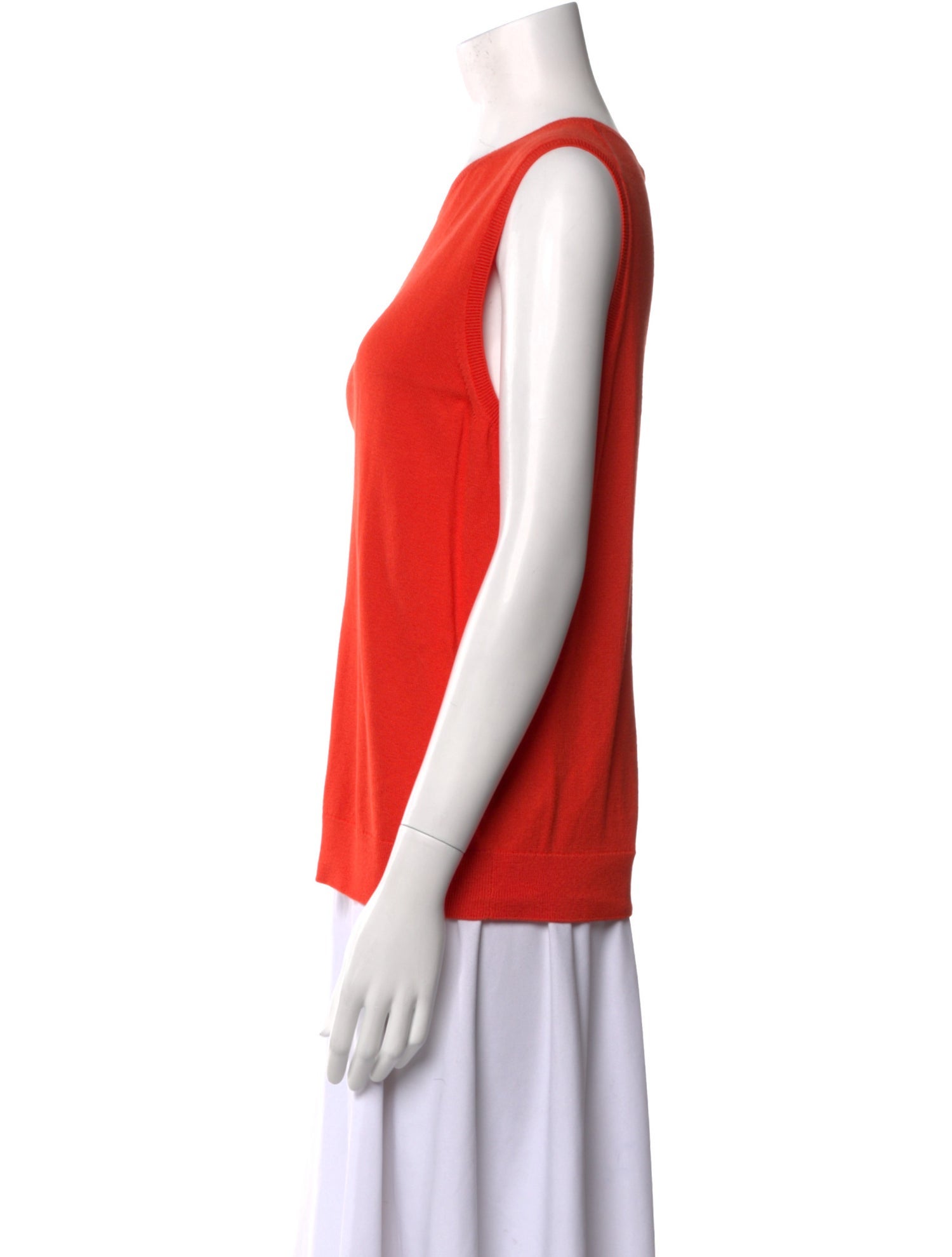 St. John Crew Neck Sleeveless Top w/ Tags