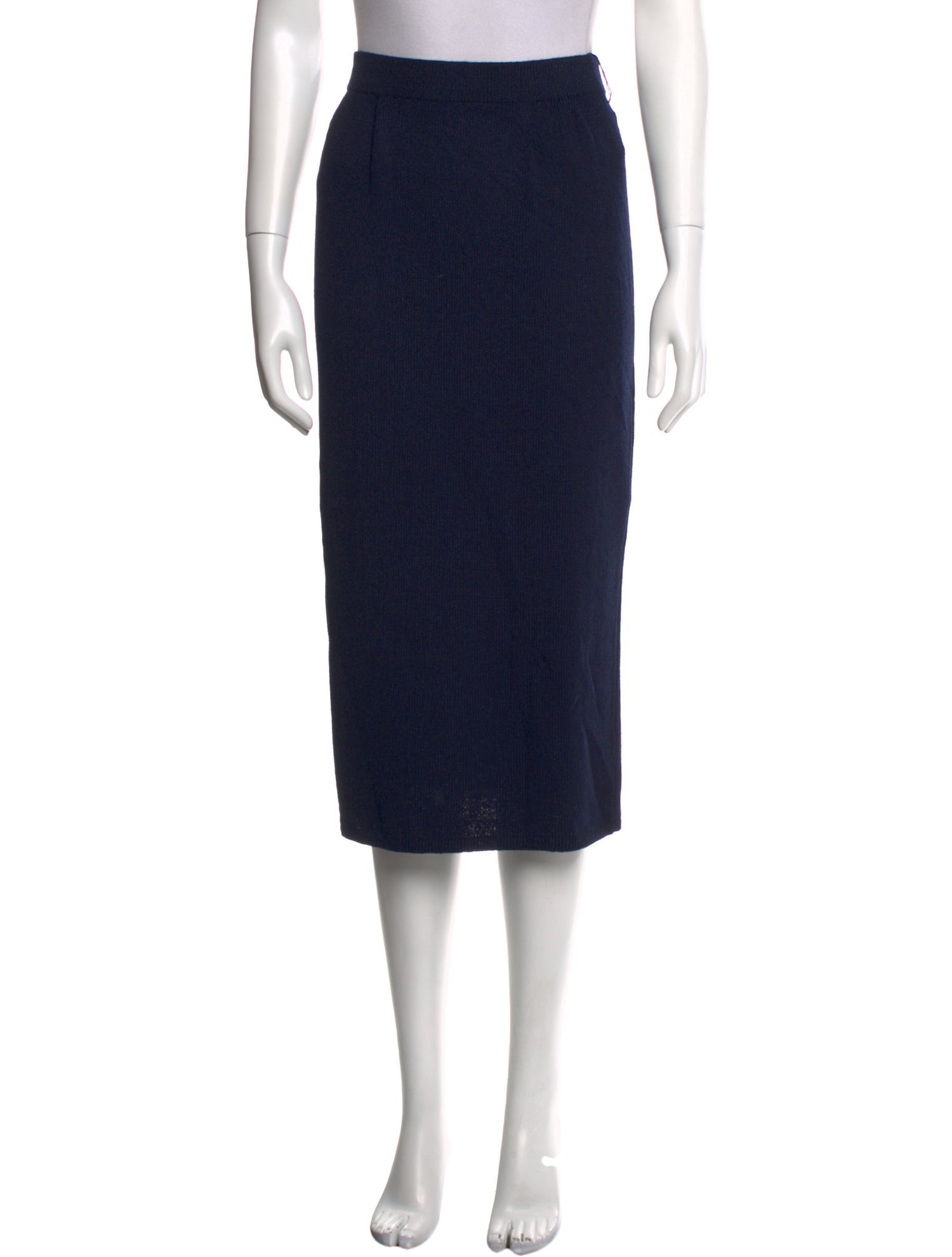 St. John Wool Knee-Length Skirt w/ Tags