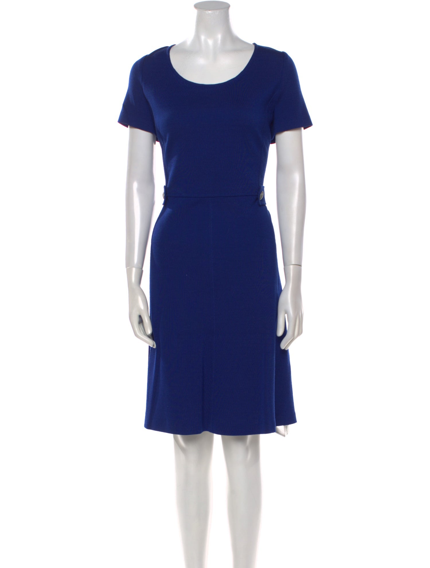St. John Wool Knee-Length Dress