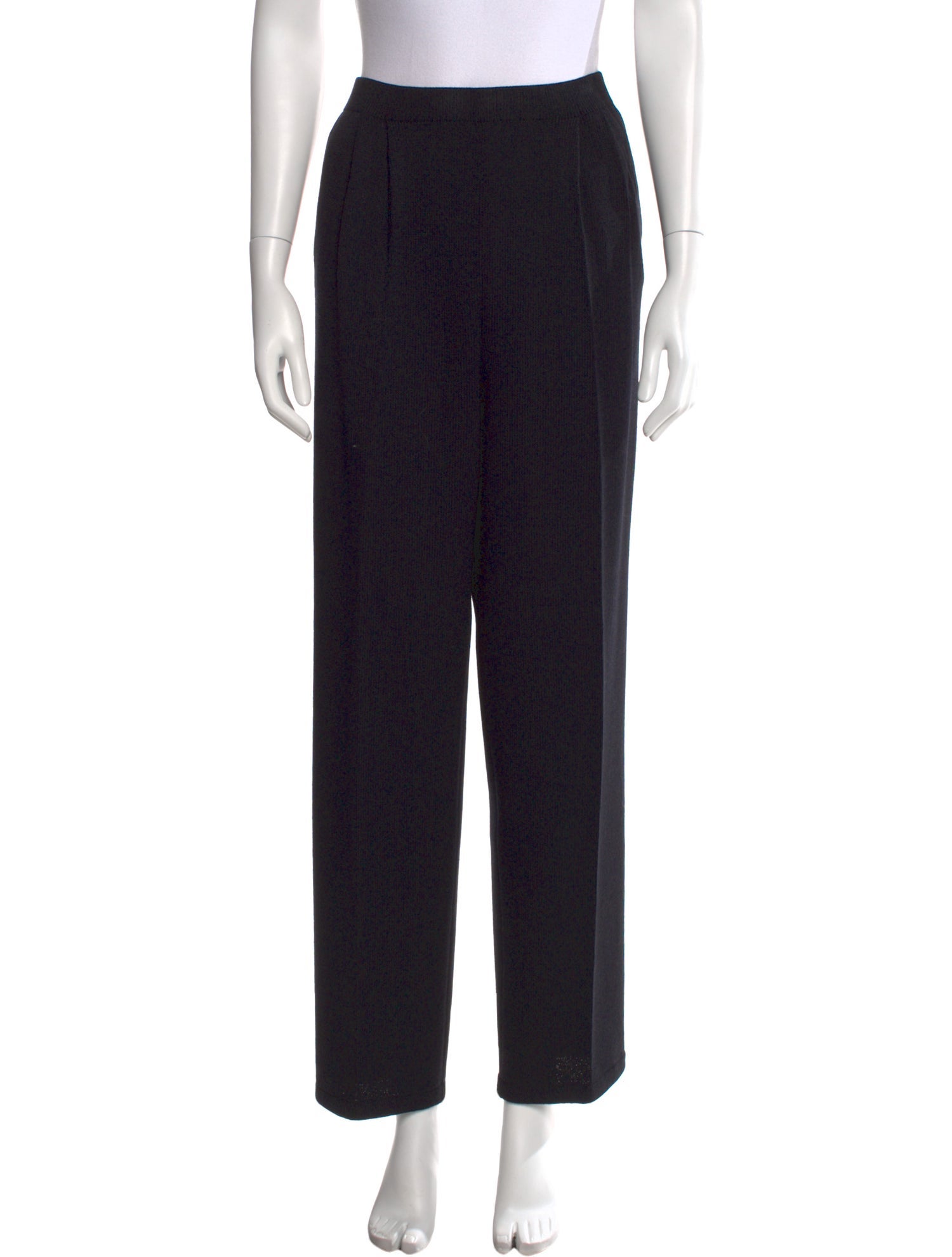 St. John Wool Wide Leg Pants