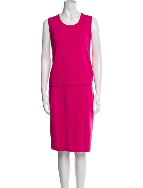 St. John Wool Skirt Set
