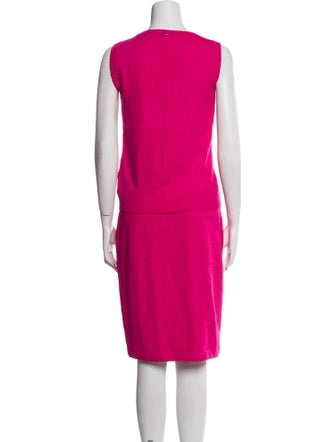 St. John Wool Skirt Set