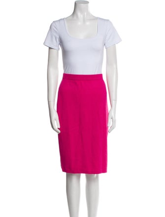 St. John Wool Skirt Set