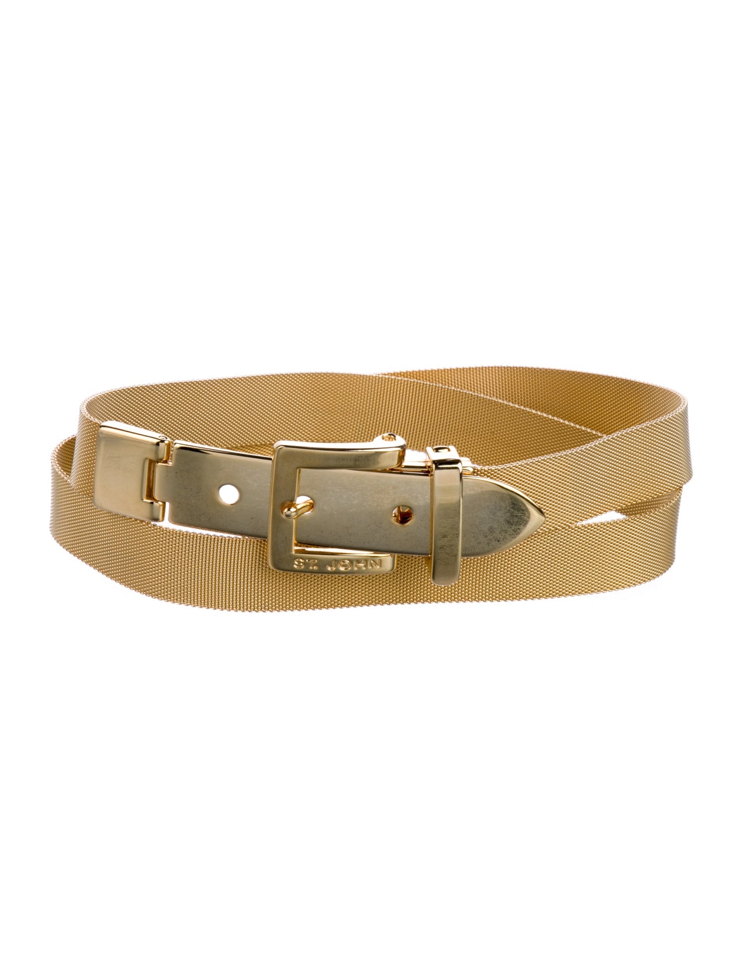 St. John Skinny Metal Belt