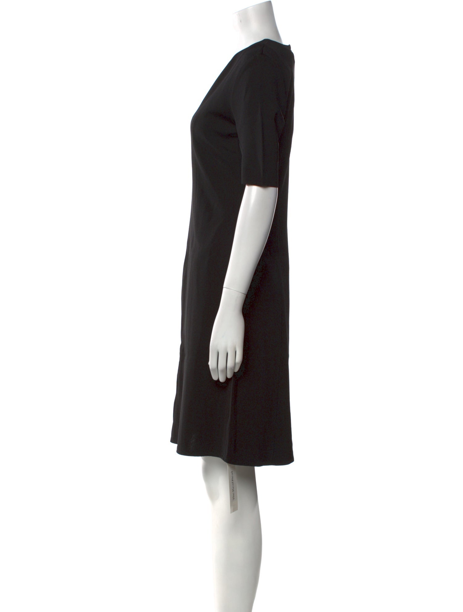 St. John V-Neck Knee-Length Dress w/ Tags